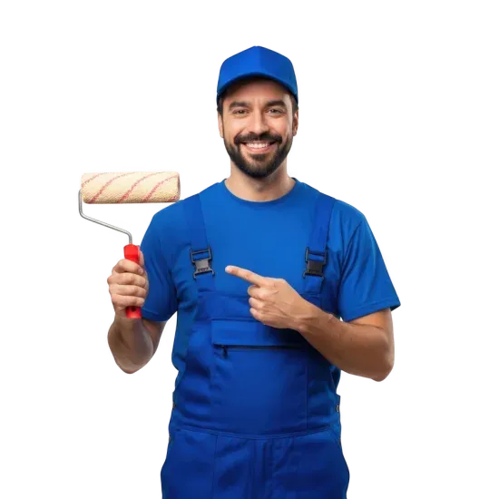 Tradesperson at work on a renovation